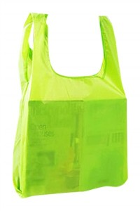SKHBD005 Manufacturing Folding reusable shopping bags Gift Bag Design Net Color Shrinkage Green Bag Portable Green Bag Center detail view-12